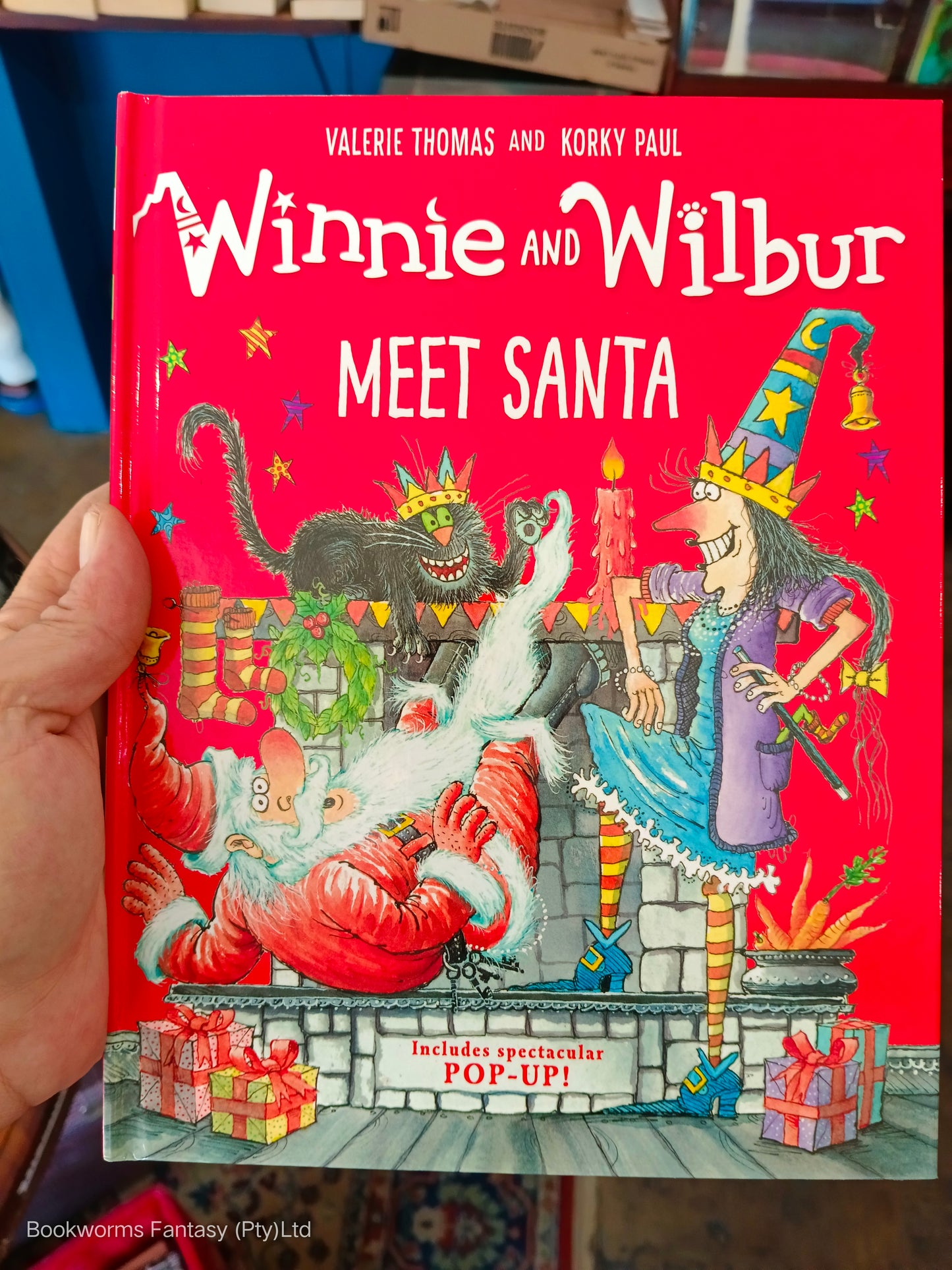 Winnie and Wilbur Meet Santa by Valerie Thomas