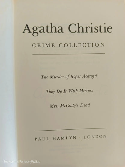 Agatha Christie Crime Collection by Agatha Christie (FIRST EDITION)