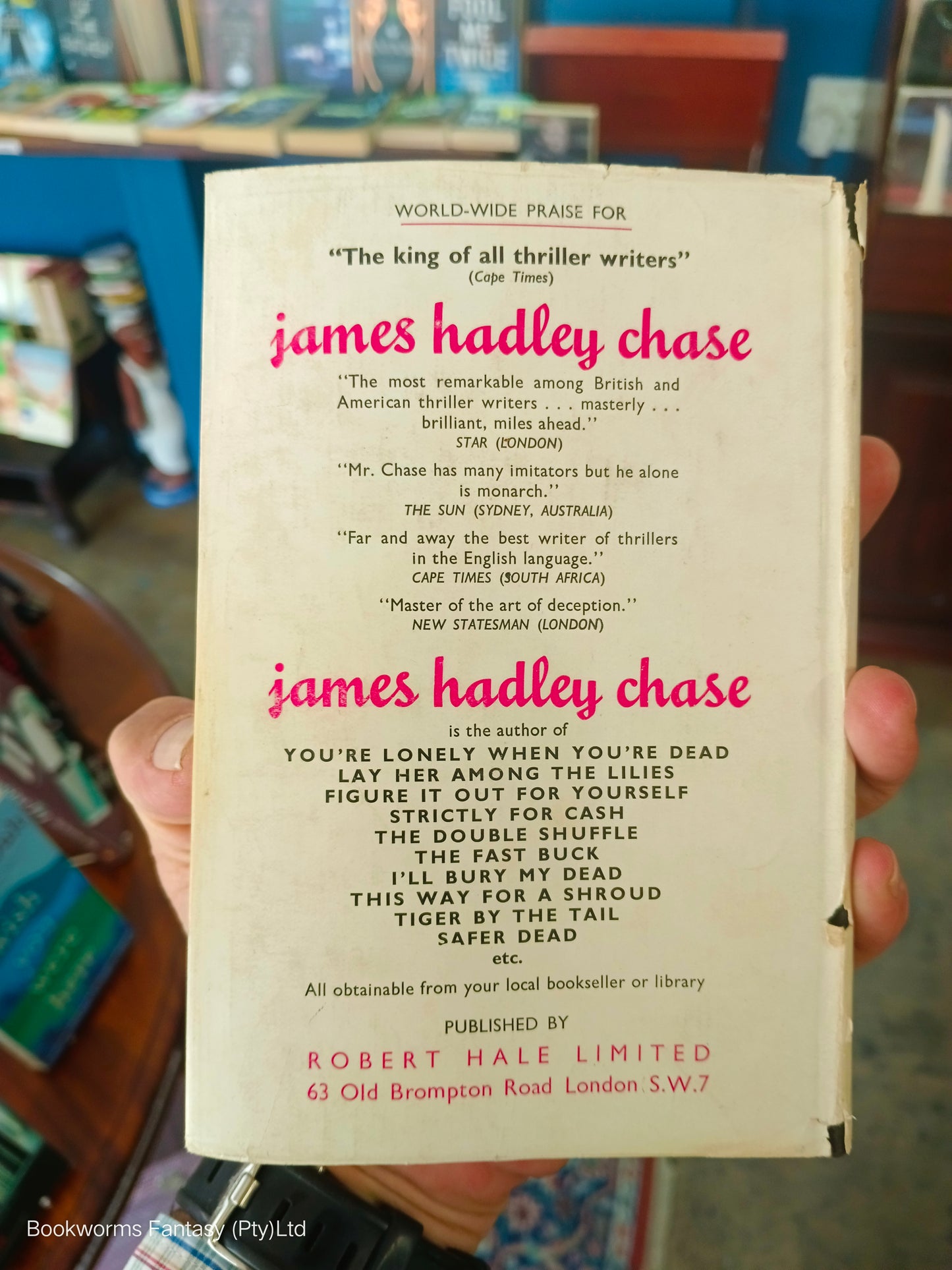 You've Got It Coming by James Hadley Chase (FIRST EDITION)