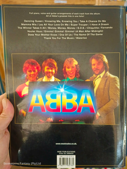 ABBA Gold Greatest Hits Songbook