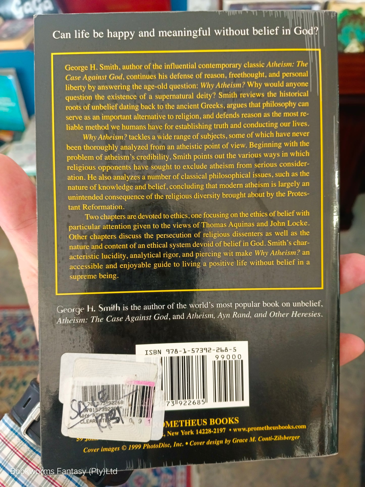 Why Atheism? by George H. Smith