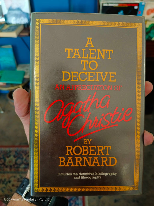 A Talent to Deceive by Robert Barnard (FIRST EDITION)