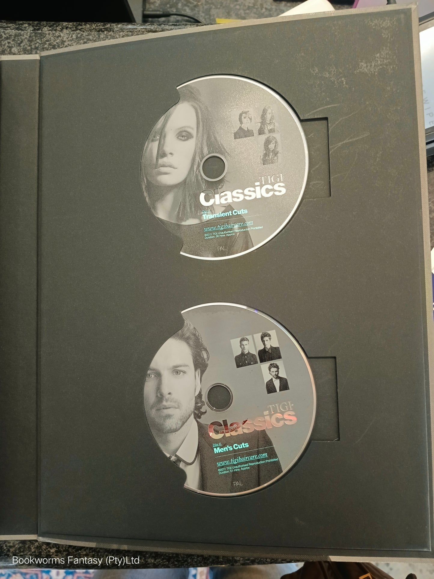 TIGI Classics Collection Book and DVD set