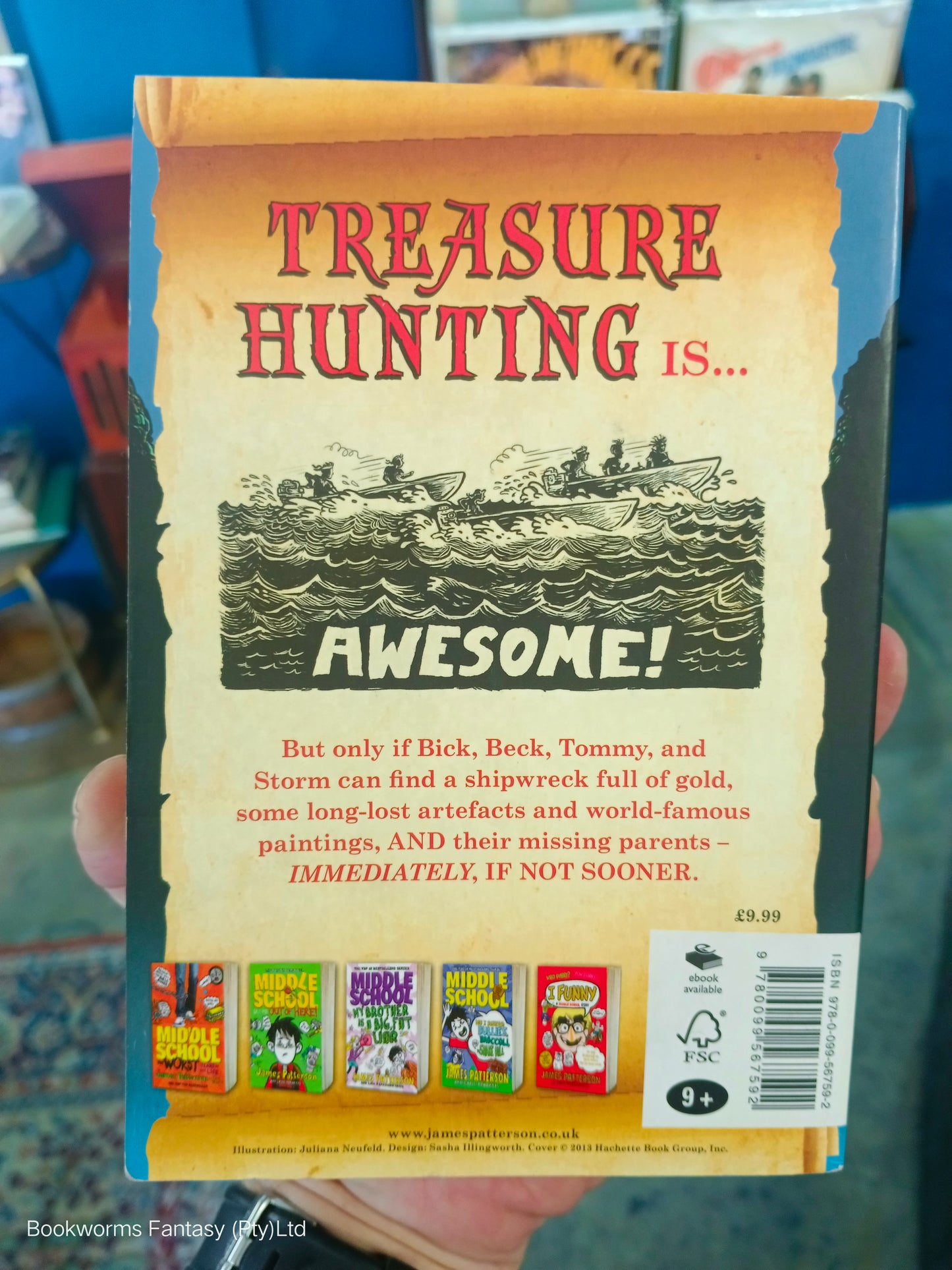 Treasure Hunters by James Patterson