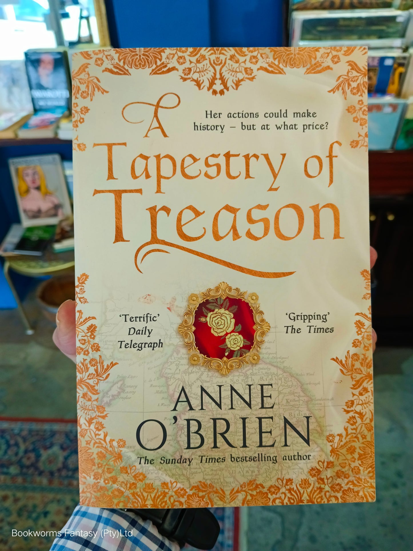 A Tapestry of Treason by Anne O'Brien