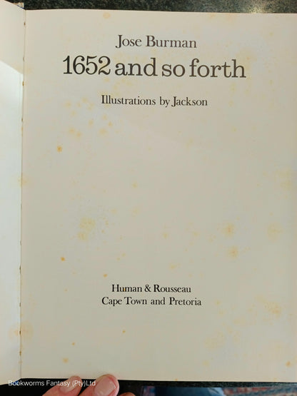 1652 and So Forth by Jose Burman