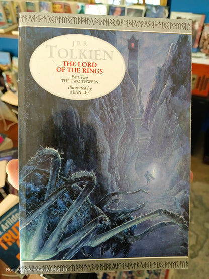 The Two Towers by J.R.R. Tolkien (Illustrated Edition)