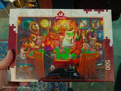 "The Gambler Dogs" Art Puzzle