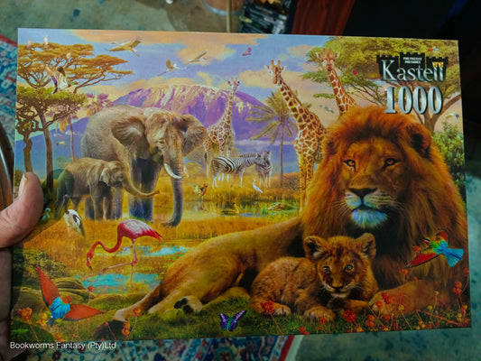 African Savannah 1000 Piece Puzzle by Kastell Fine Puzzles and Games