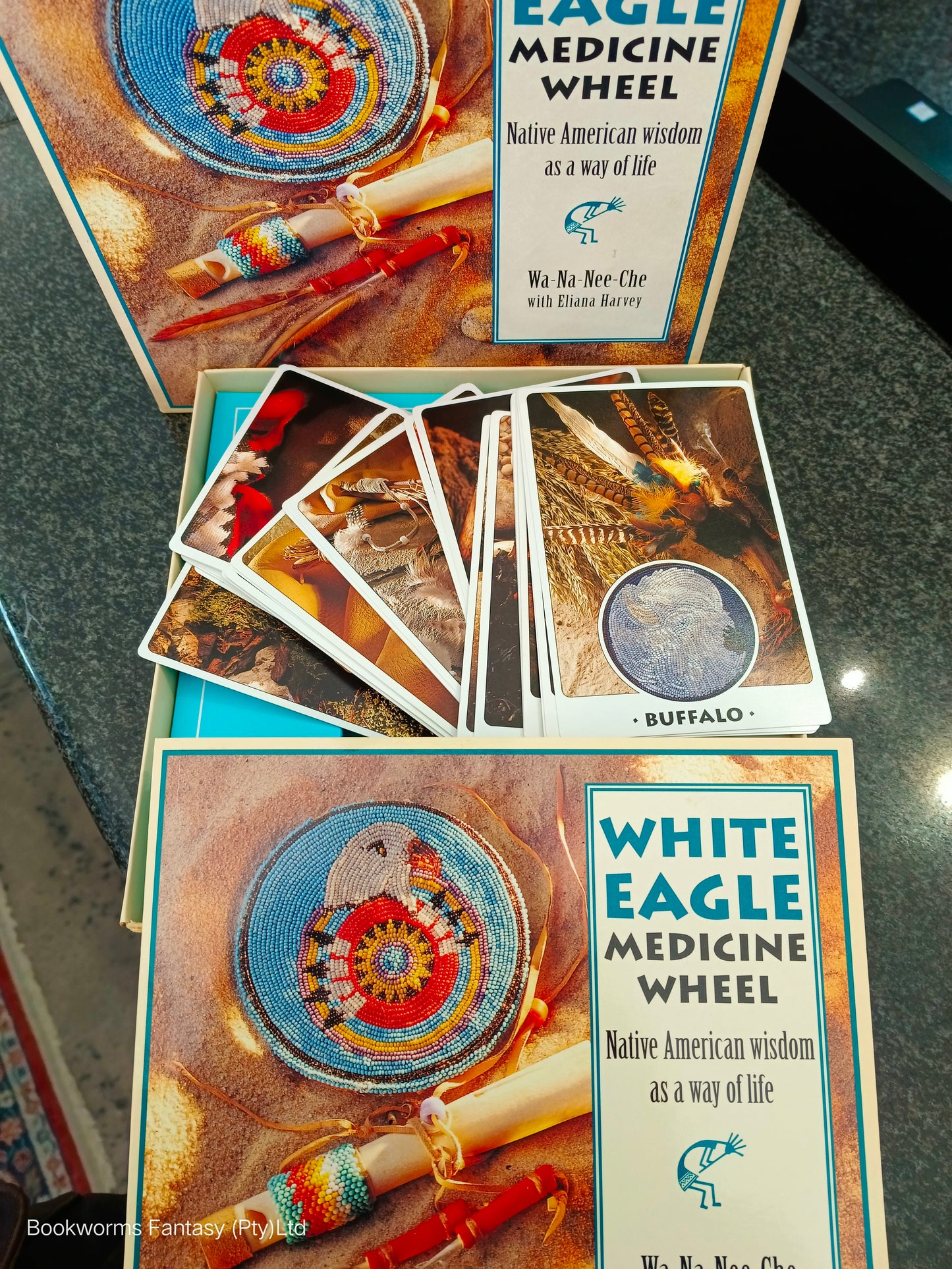 The White Eagle Medicine Wheel by Wa-Na-Nee-Che