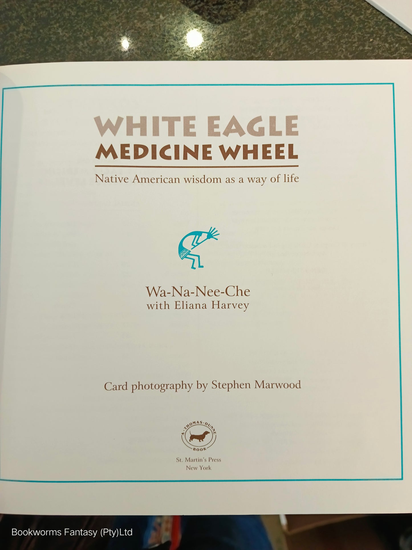 The White Eagle Medicine Wheel by Wa-Na-Nee-Che