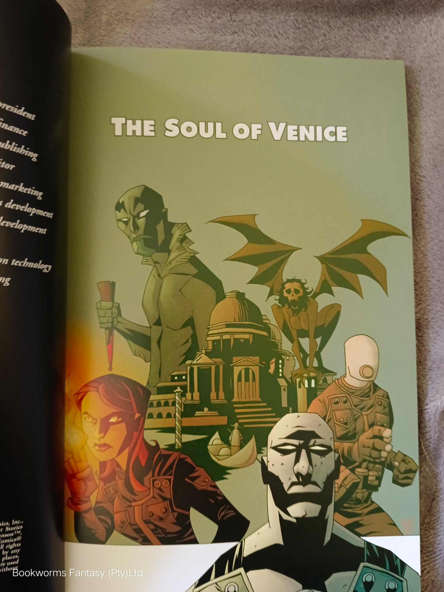 The Soul of Venice & Other Stories by Mike Mignola