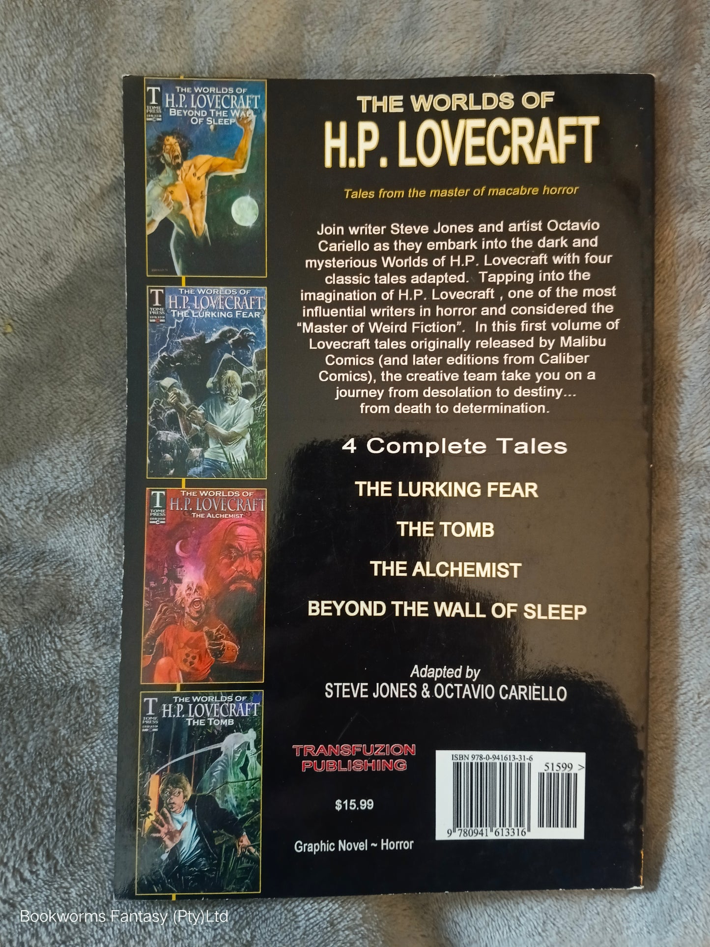 Worlds of H.P. Lovecraft: Volume One by Steven Philip Jones