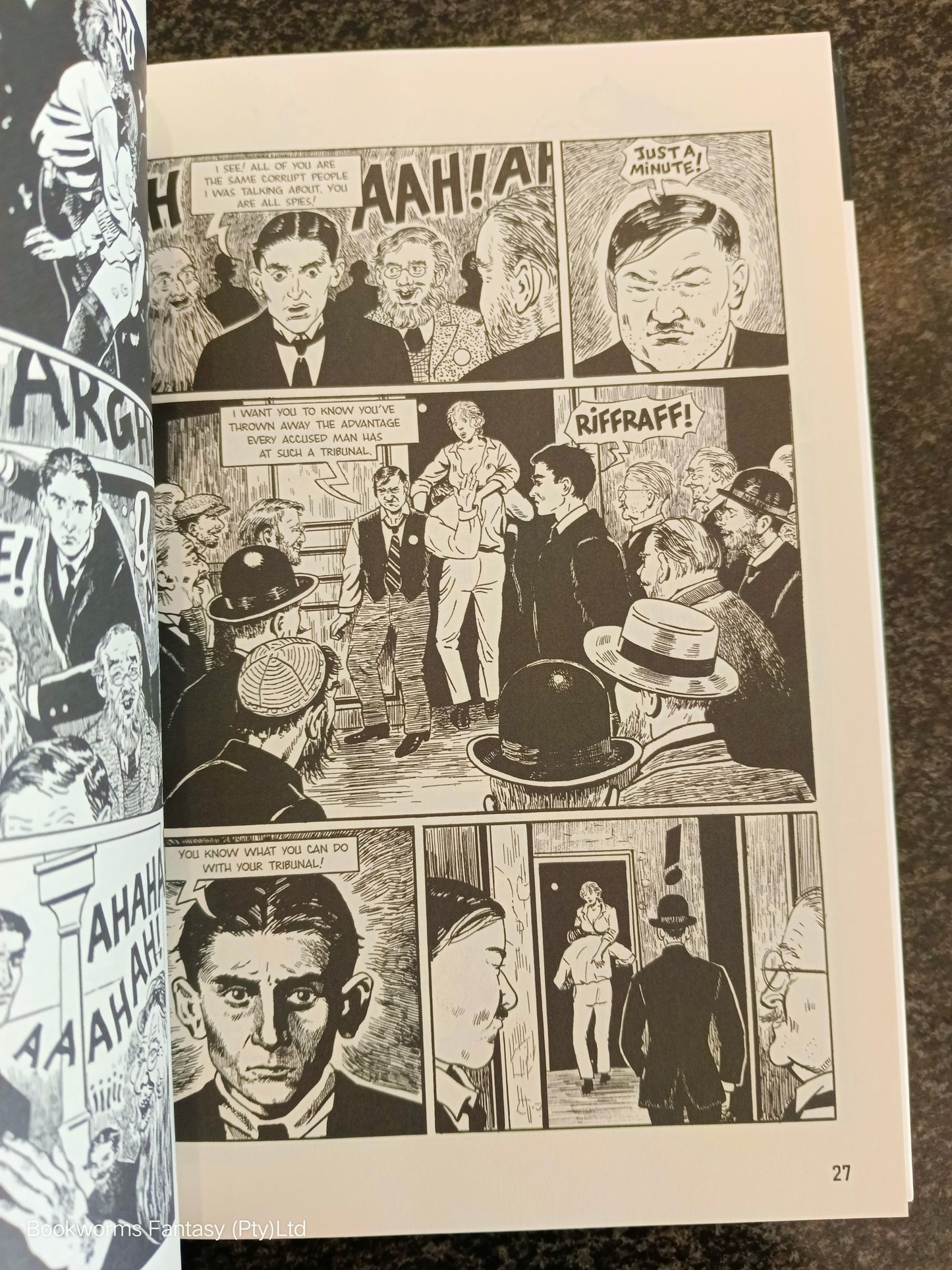 The Trial: A Graphic Novel by Franz Kafka